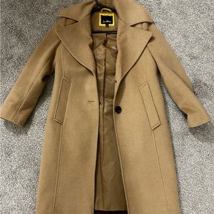 Sam Edelman Two Tone Brown Pea/Dad Coat, XS